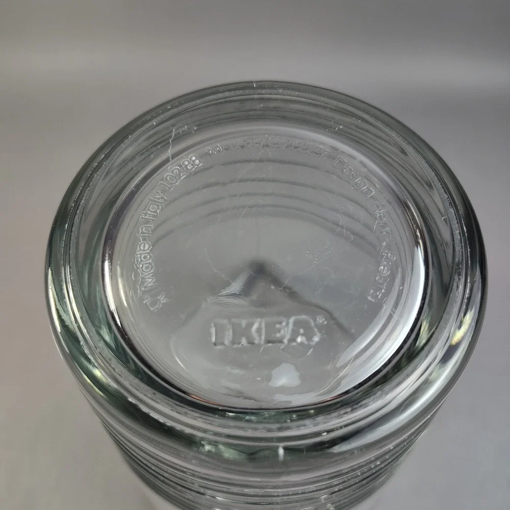 Vtg IKEA Vanlig‎ Glass Pitcher Italy 10288 Design By Henrik Preutz 34 oz Retired